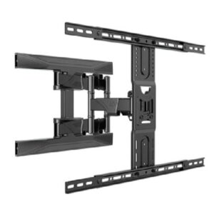 soporte de pared articulado premium para tv de gran formato (doble brazo)